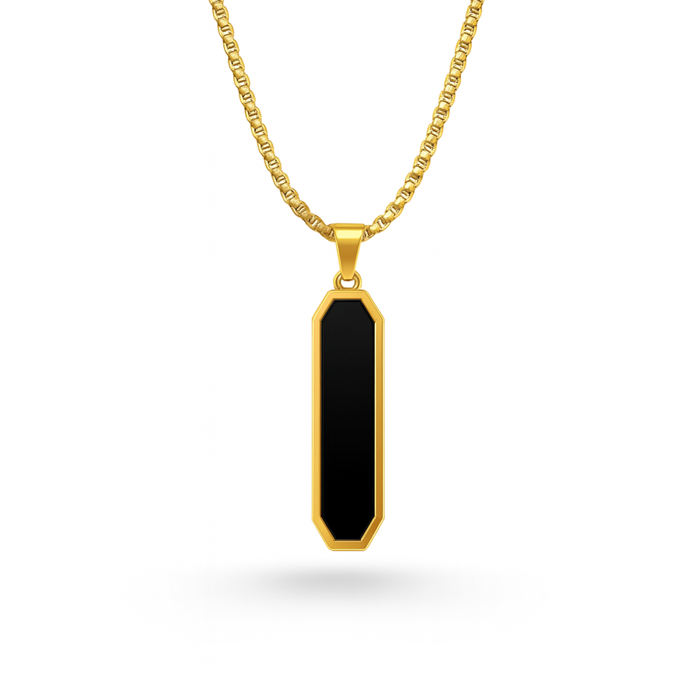 Flat Glass Pendant (GOLD)